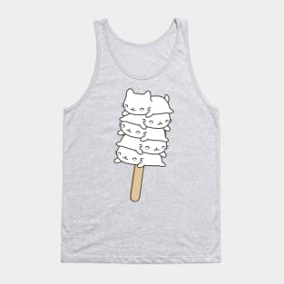 Kitty icecream on a stick Tank Top